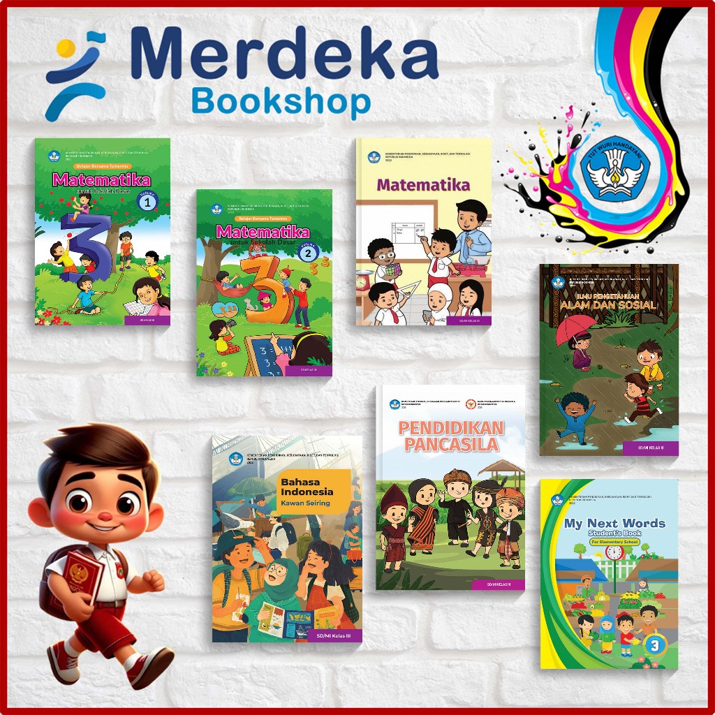 Jual Buku Siswa Kurikulum Merdeka untuk SD/MI Kelas 3 - KEMENDIKBUD ...