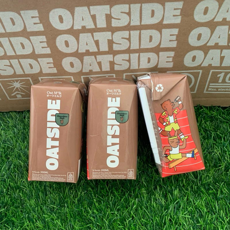 Jual OATSIDE OAT MILK RASA COKELAT MALT 200 ML AUFARO SNACK | Shopee ...