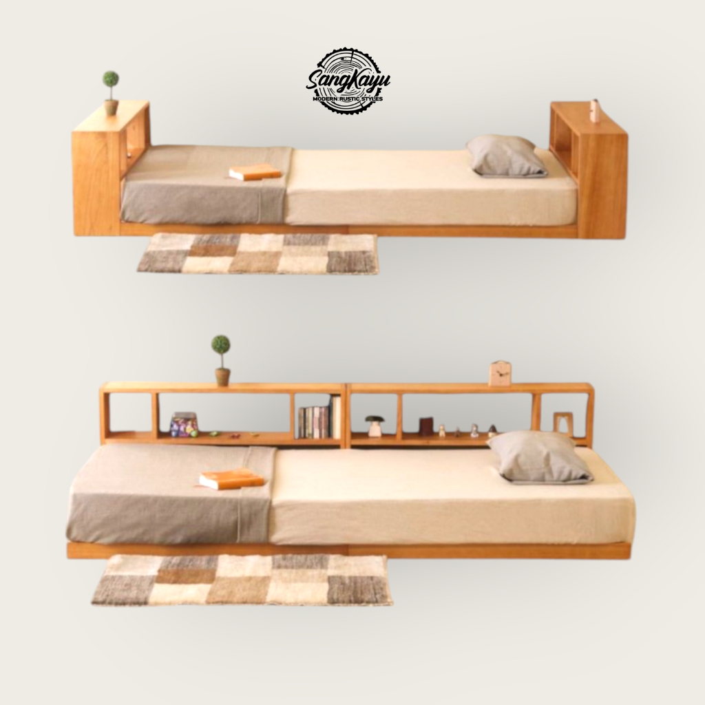 Jual SangKayu Divan Kayu Dipan Tempat Tidur Kayu Alas Kasur | Shopee ...