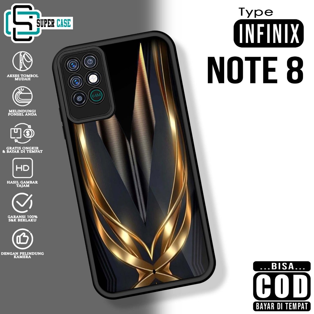 Jual Case INFINIX NOTE 8 Supercase Motif [ GLX ] Casing Terbaru ...