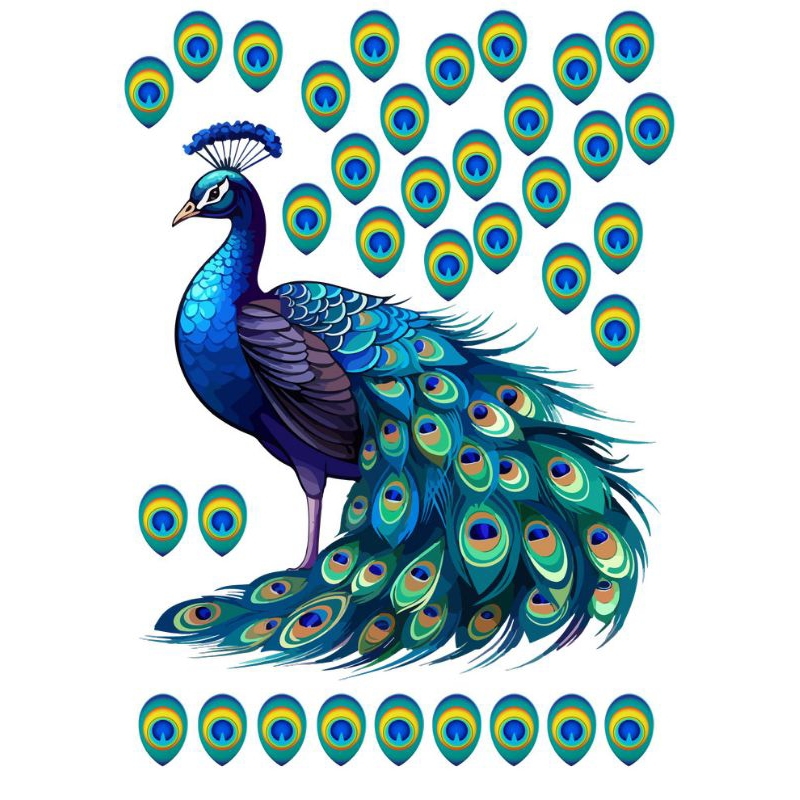 Jual TOPPER BURUNG MERAK SESERAHAN | Shopee Indonesia