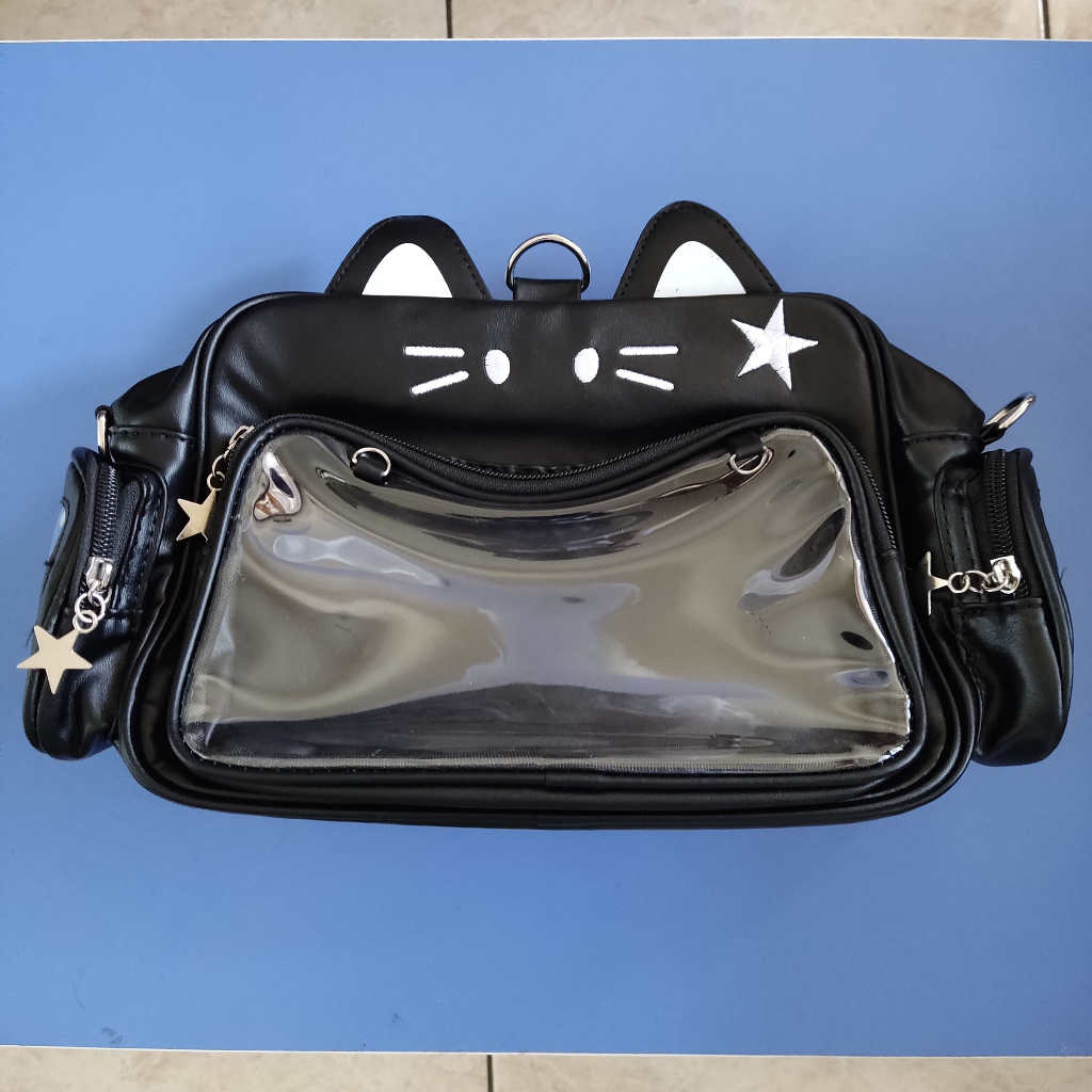 Jual Itabag Cat Ear Hitam Shopee Indonesia