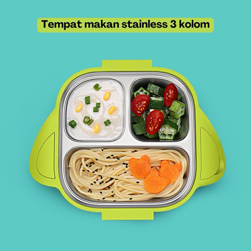 Jual Lunch Box anak Stainless SUS 304 PREMIUM space series BPA FREE ...