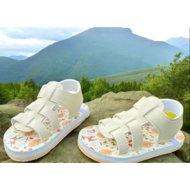 Jual SEPATU BAN DUA SANDAL ANAK BABY JUNGLE SERIES SI KANCIL | Shopee ...