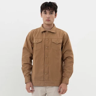 M231 Jaket Pria Coverall Panjang Khaki 1957B
