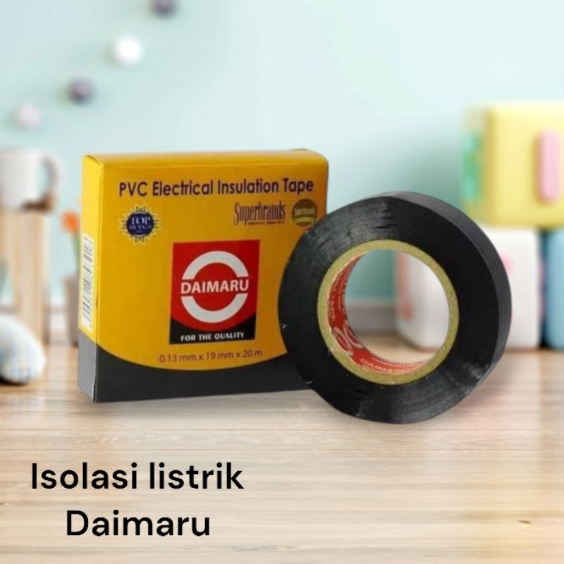 Jual ISOLASI LISTRIK PVC DAIMARU 20MTR | Shopee Indonesia