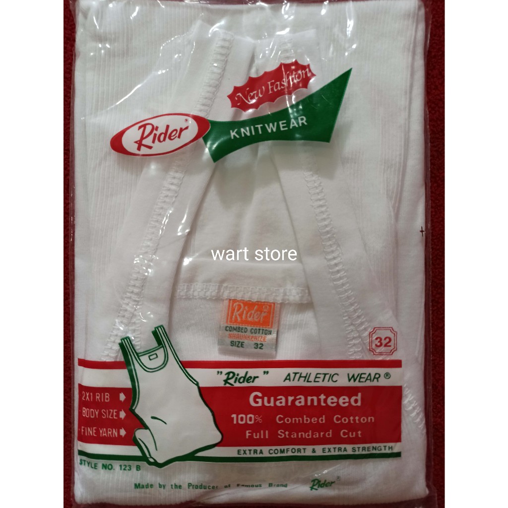 Jual singlet rider r123b asli katun kaos dalem dewasa singlet pria ...