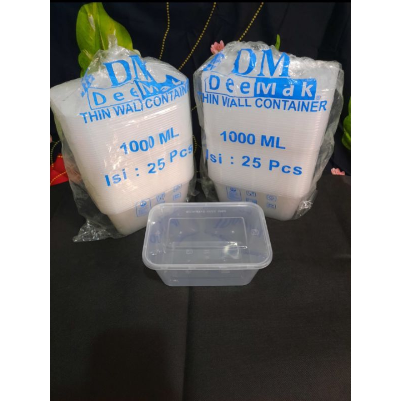 Jual HSS-KOTAK MAKAN THINWALL FOOD CONTAINER PERSEGI PANJANG REC ...