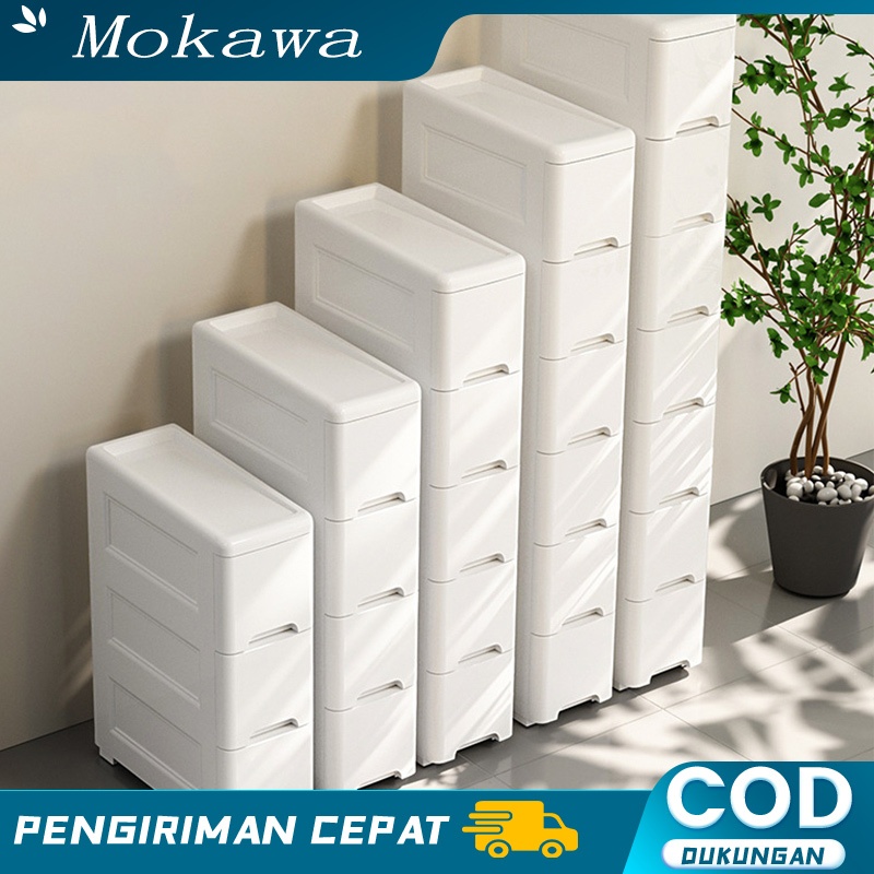 Jual Mokawa Rak Penyimpanan / Rak Plastik / Lemari Plastik / Kabinet ...