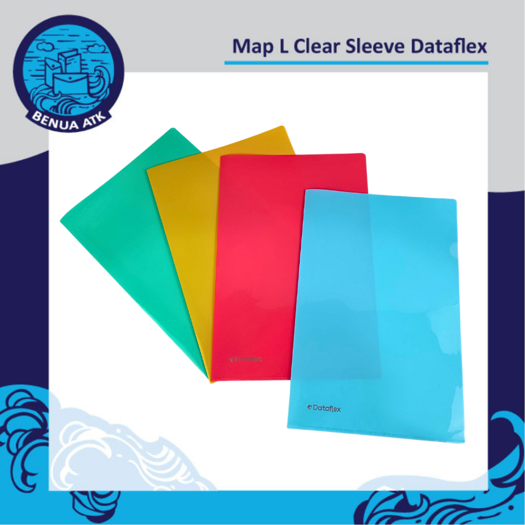Jual Map Plastik L Clear Sleeve Folio Dataflex [isi 1 pcs] | Shopee ...