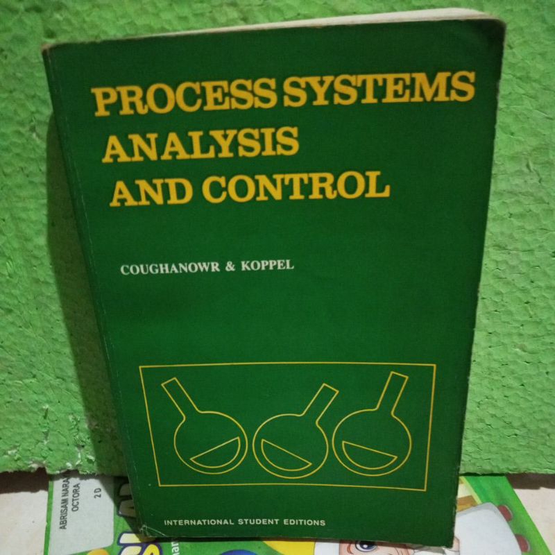 Jual ORIGINAL / BUKU TEKNIK PROCESS SYSTEMS ANALYSIS AND CONTROL ...