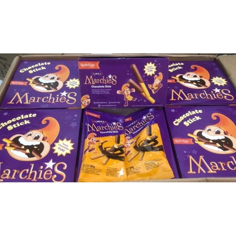 Jual MARCHIES CHOCOLATE STICK BOX (20gr x 12 bungkus) | Shopee Indonesia