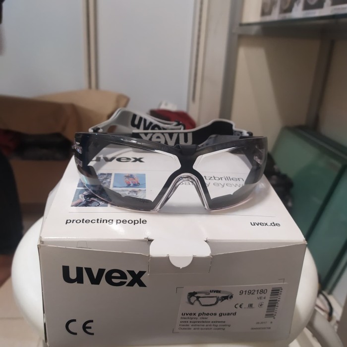 Jual Kacamata PHEOS Guard Spectacles UVEX 9192180 Eye Protection Safety ...