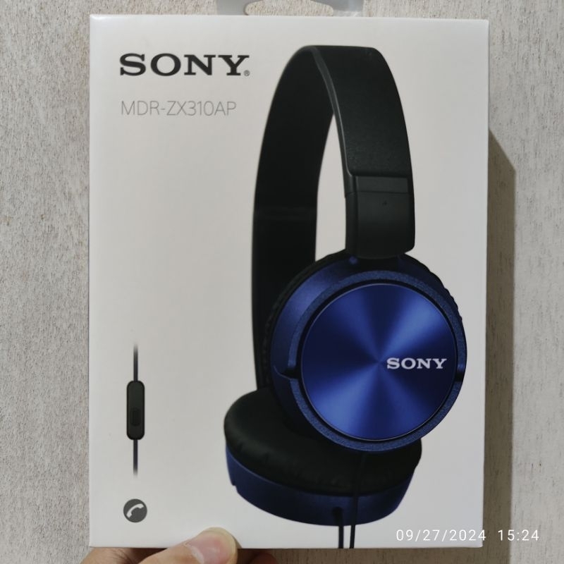 ショウ Sony MDR-ZX310 Sound Monitoring On-Ear Headphones 3.5mm