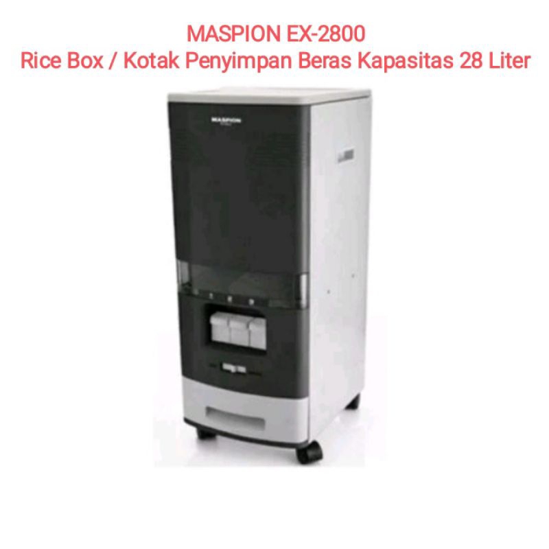 Jual Maspion Rice Box EX 2800 / Penyimpan Beras Maspion EX 2800 Anti ...