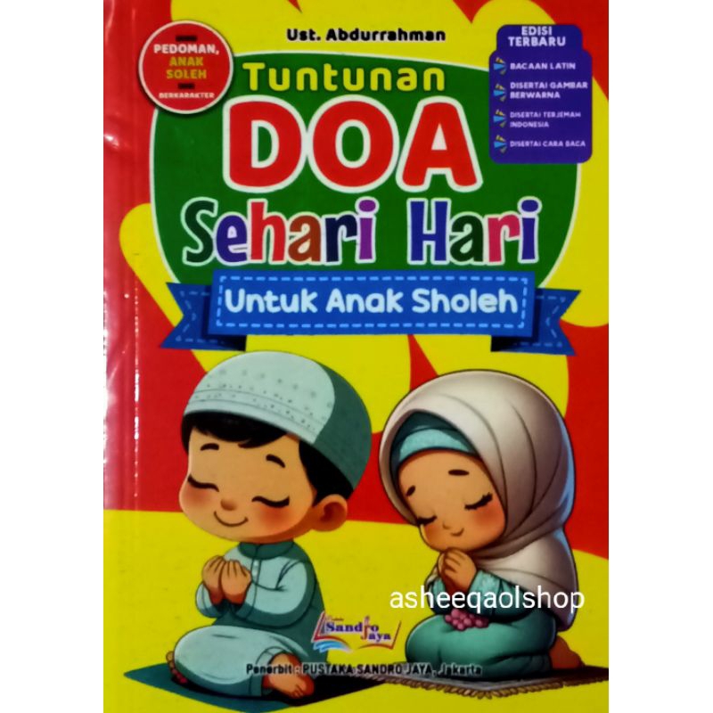 Jual Buku Tuntunan Doa Anak Sehari Hari Untuk Anak Sholeh Shopee