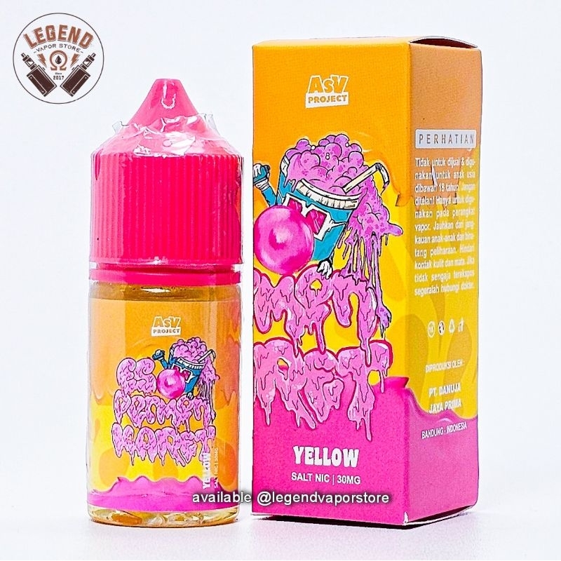 Jual SALT NIC - LIQUID ES PERMEN KARET Mango Ice Bubblegum 30ML 30MG ...
