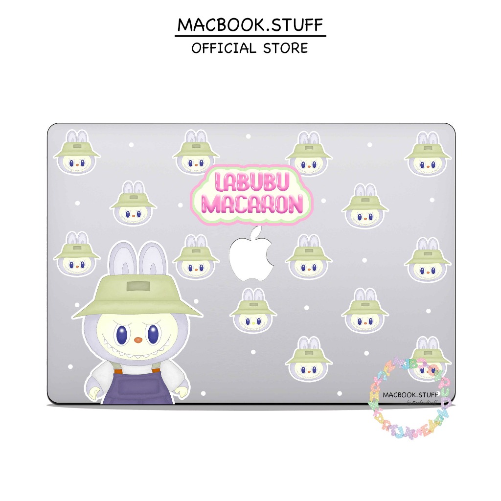 Jual MACBOOK Case CUSTOM LABUBU FALL IN WILD CUTE LABUBU DESIGN NEW AIR ...