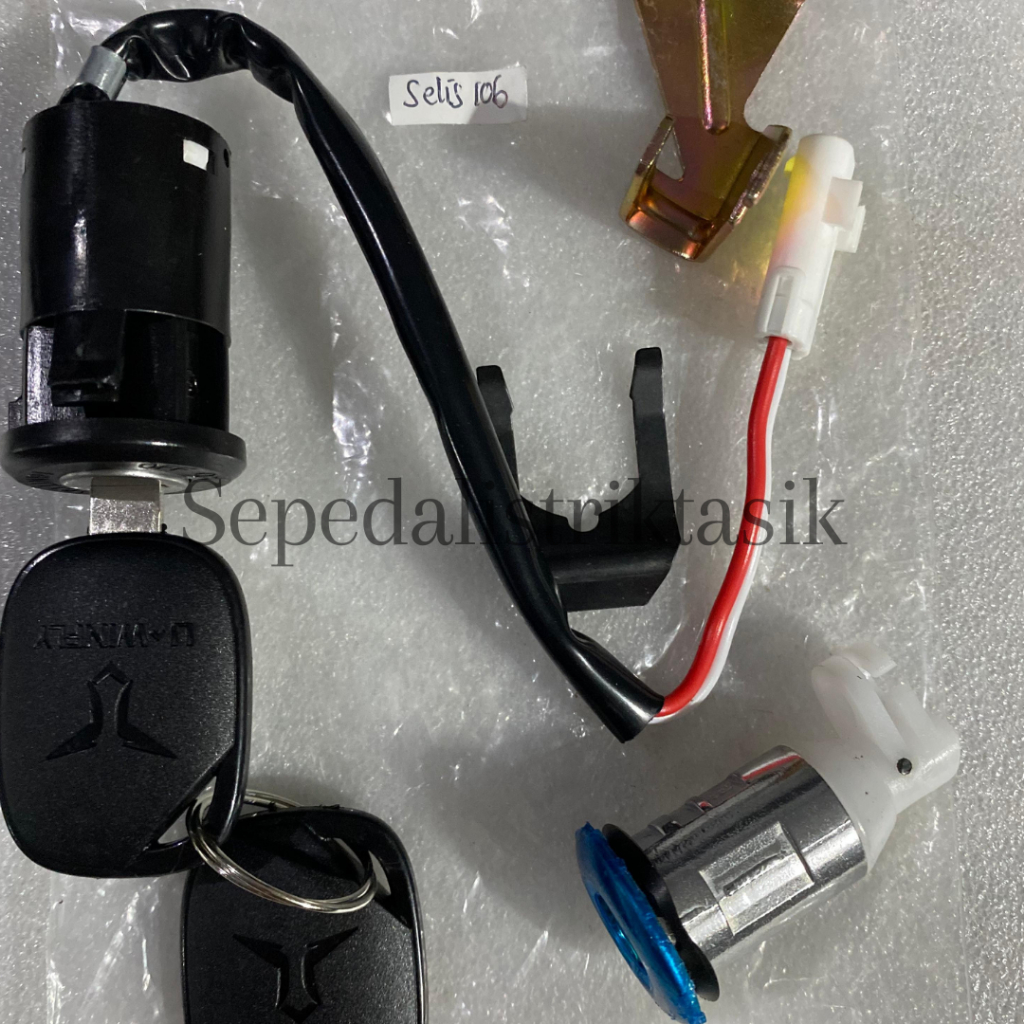 Jual KEY SET KUNCI KONTAK DAN KUNCI JOK SEPEDA LISTRIK UWINFLY D8S M60 ...