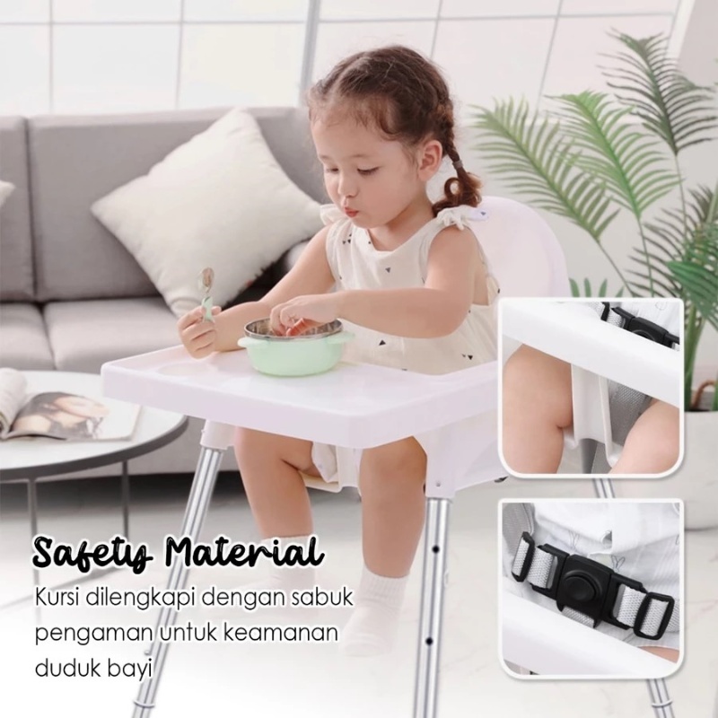 Jual Bayi Chair Resto Kursi Makan Bayi Anak Baby Chair Dengan Baki ...