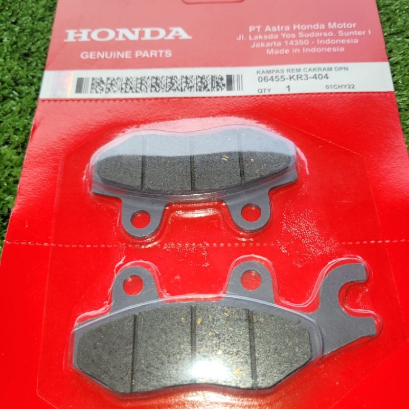 Jual Dispad diskpad dispet/kampas rem cakram depan supra x kharisma