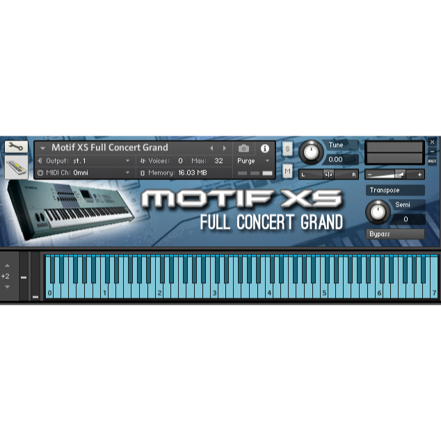 Jual Yamaha Motif XS Grand Concert Instrument VST Kontakt | Shopee ...