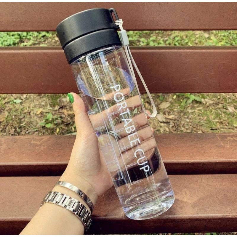 Jual botol portable cup 600ml dan 800ml botol minum portable cocok ...