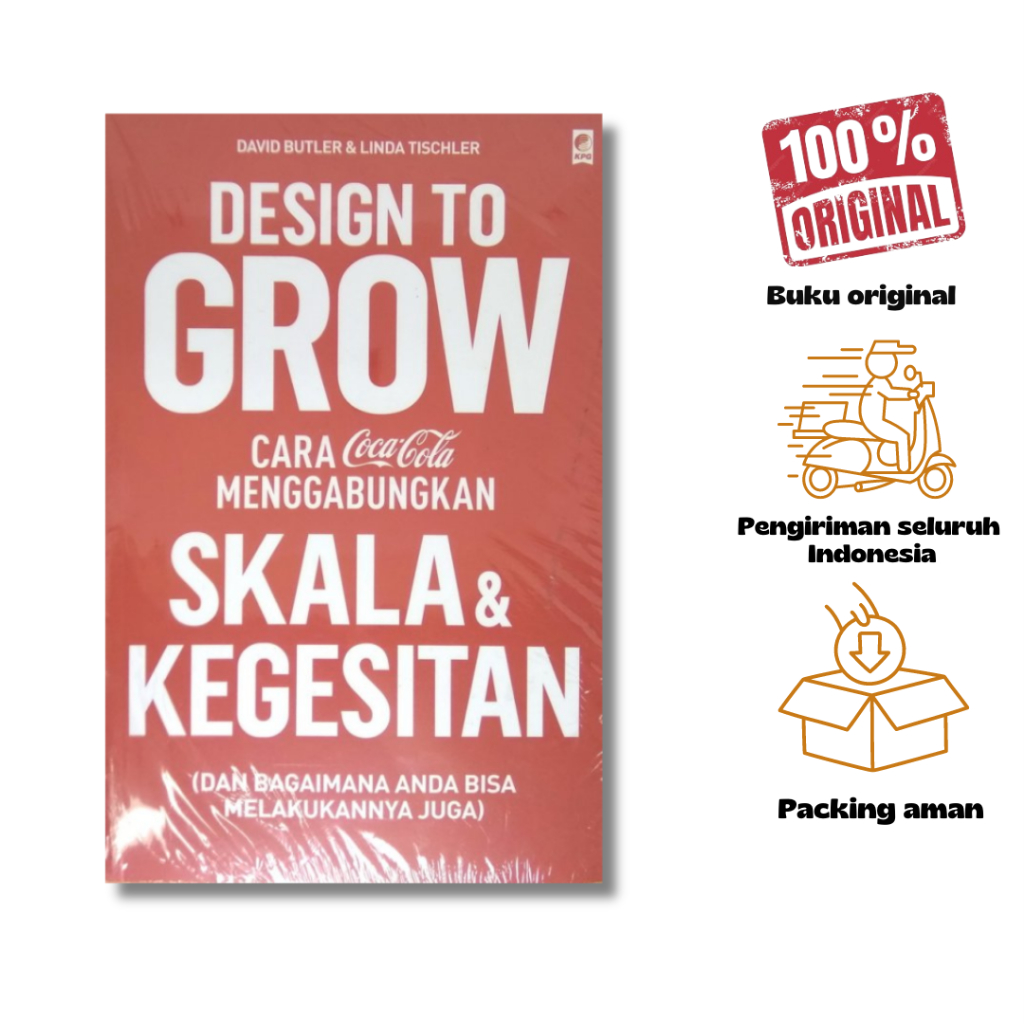 Jual [ORIGINAL] DESIGN TO GROW: SKALA & KEGESITAN | BISNIS | BESTSELLER ...