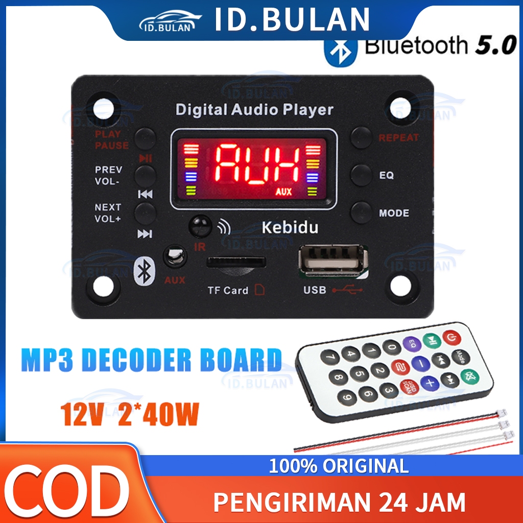 Jual kit modul mp3 bluetooth terbaru kotak vire 060 Modul Pemutar MP3 ...