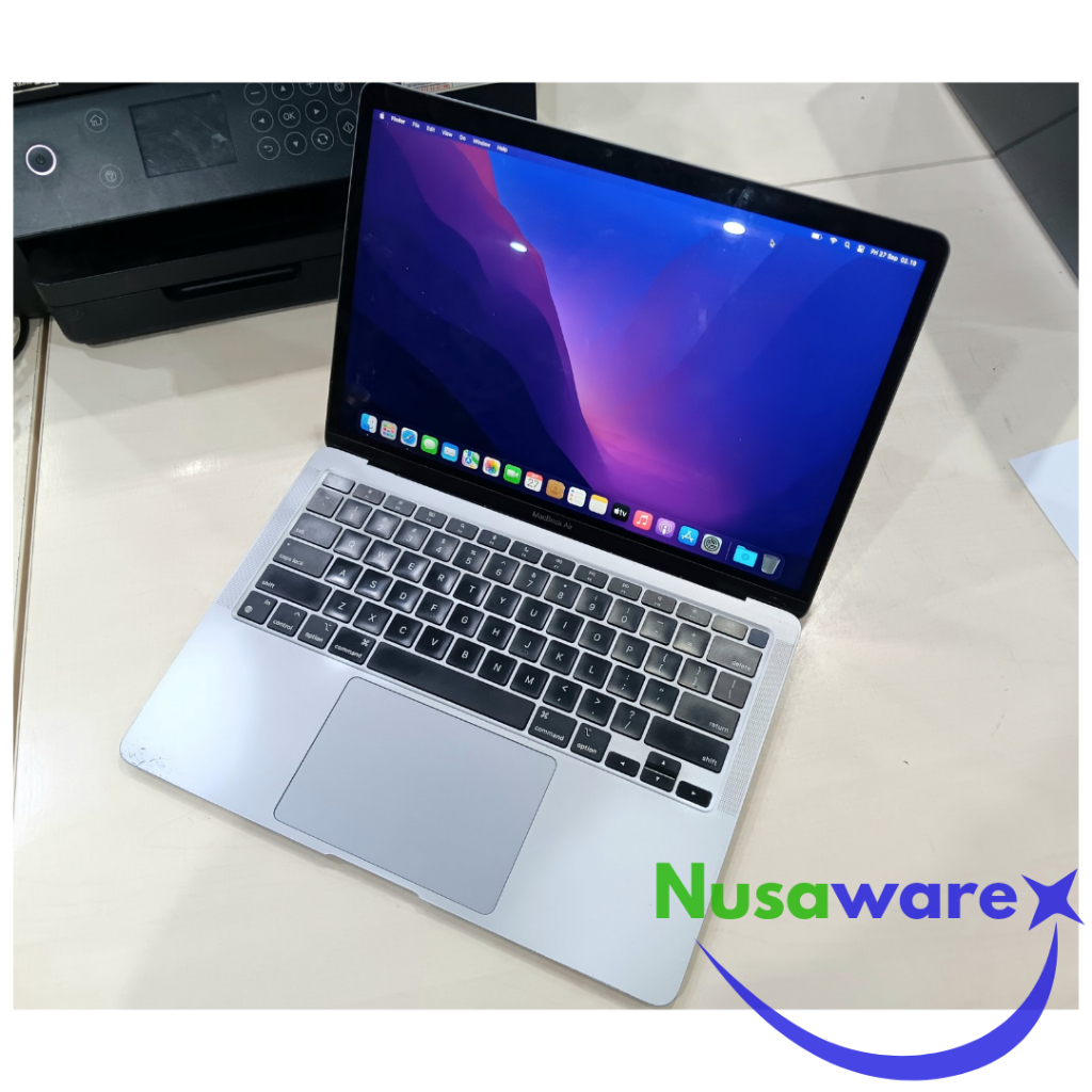 Jual Apple Macbook Air M1 Chip 2020 Ram 8gb Ssd 256gb Grey Mulus