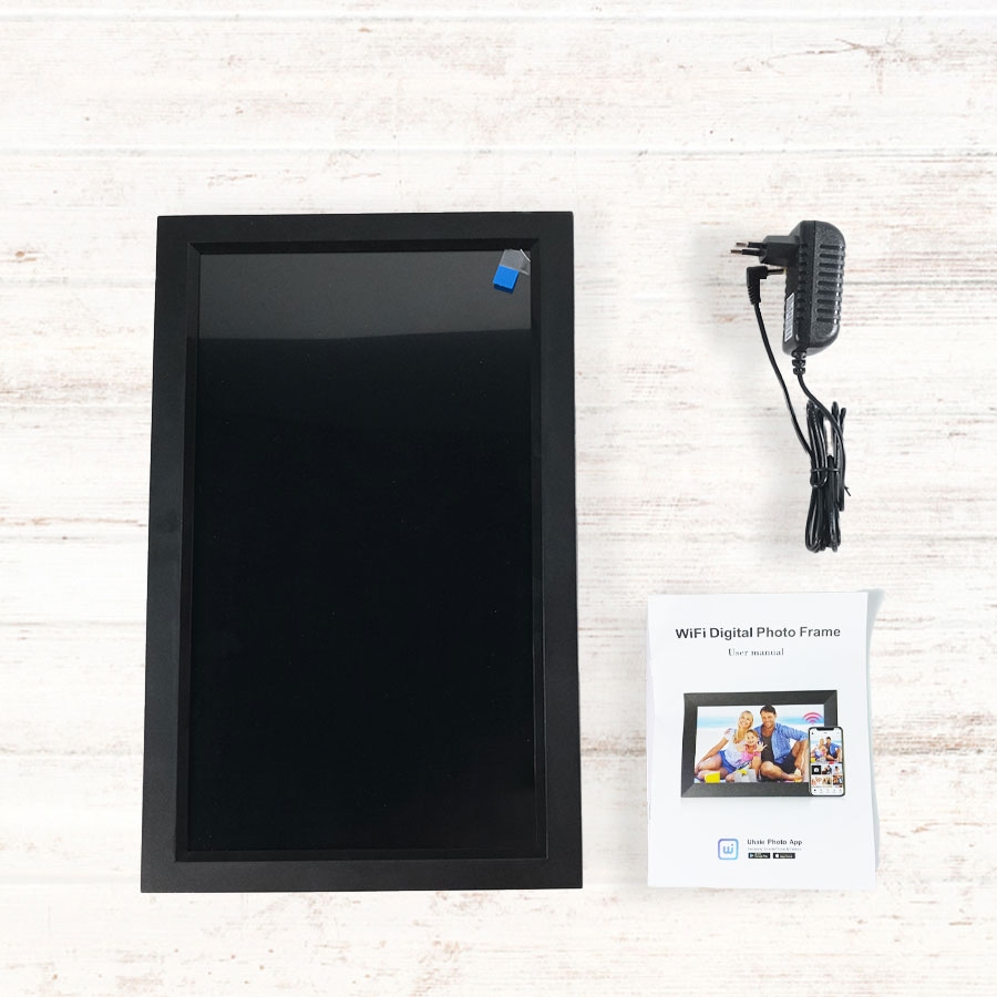 Jual Digital Photo Frame Bingkai Foto Touch Screen 15.6Inch 32GB Warna ...