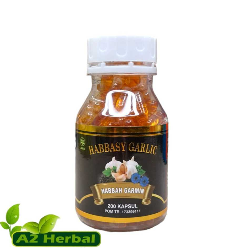 Jual Habbasy Garlic | Habbatussauda Oil Plus Gralic | Habbah Garmin ...