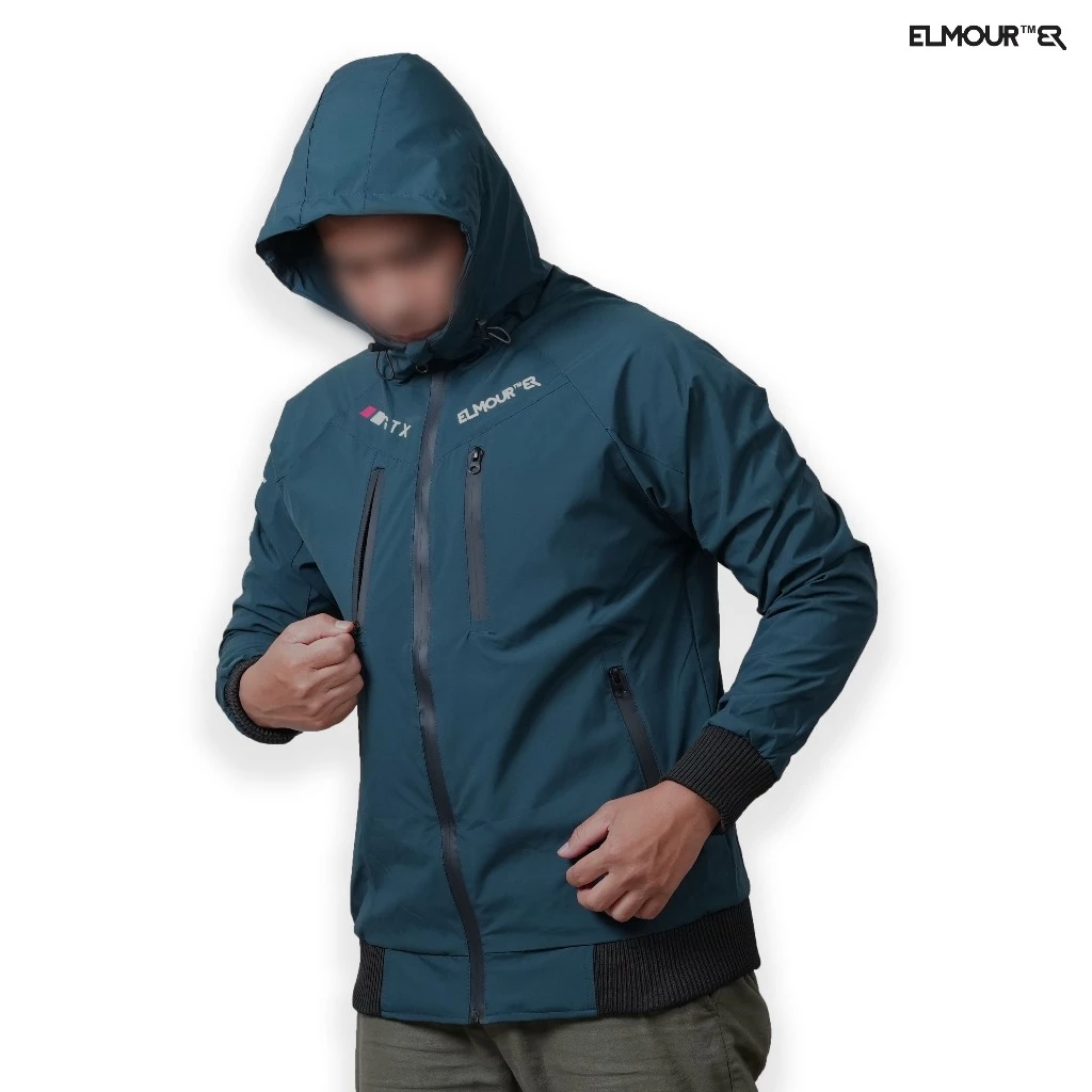 Elmour Jaket Motor Goretex Windproof Windbreaker Gtx Series