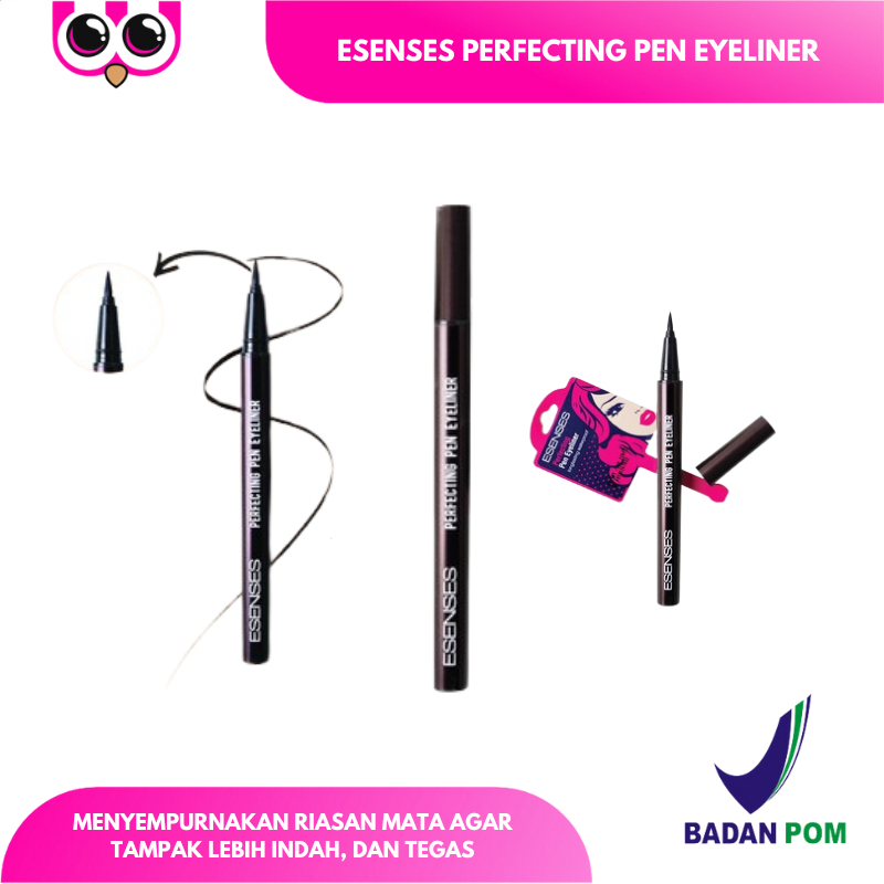 Jual ESENSES PERFECTING PEN EYELINER / EYE LINER SPIDOL LONGLASTING PEN ...