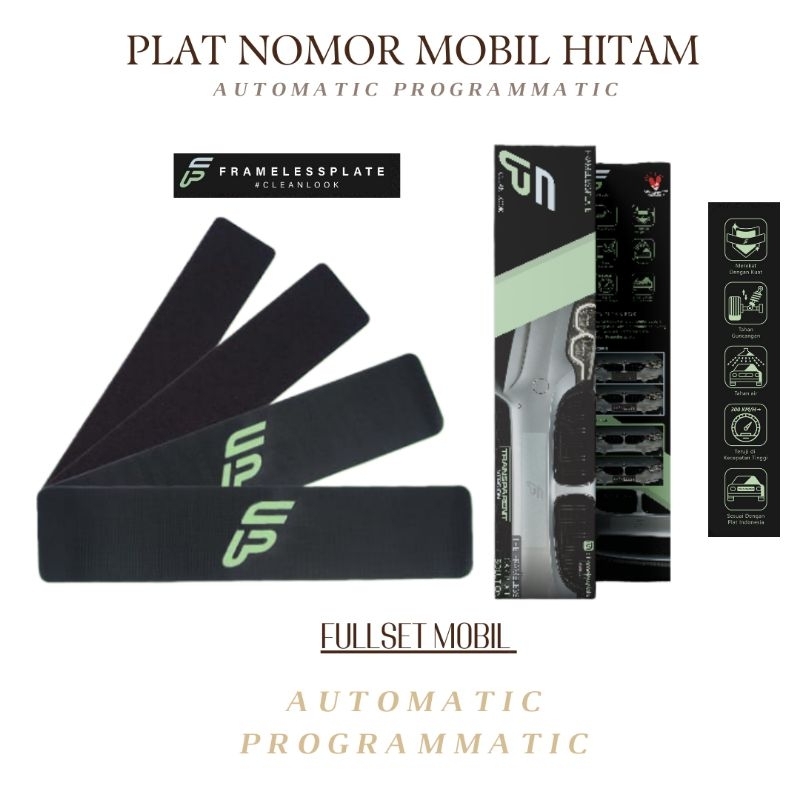 Jual framelassplate dudukan plat mobil CLEAN LOOK flexy frame | Shopee ...