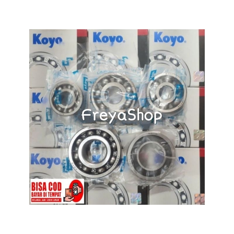 Jual Laher bearing gearbox rasio set merk KOYO ori Beat fi Beat pop ...