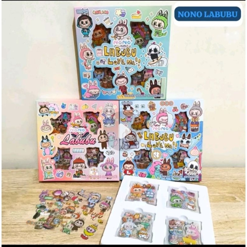 Jual Stiker LABUBU/Momo Kartun Rainbow/Sanrio Rainbow/Onepiece Rainbow ...
