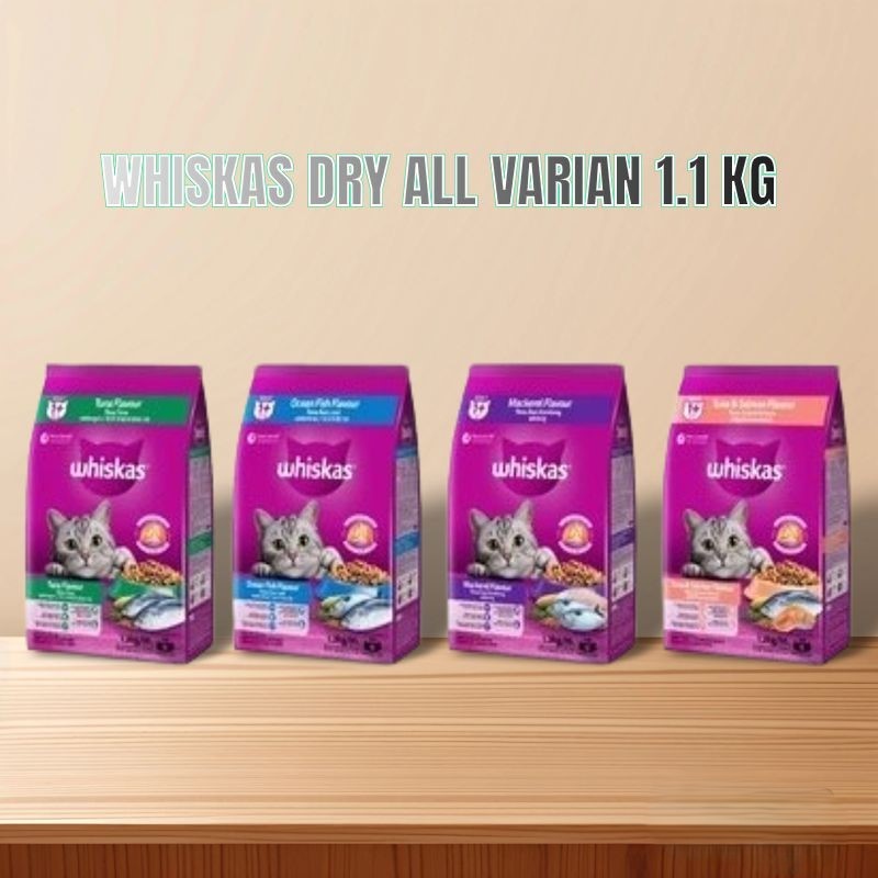 Jual Whiskas Adult Dry Food 1,2kg Frash Pack All Varian | Shopee Indonesia