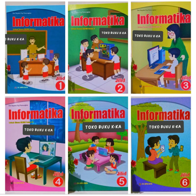 Jual BUKU SISWA INFORMATIKA SD/MI ARYA DUTA | Shopee Indonesia