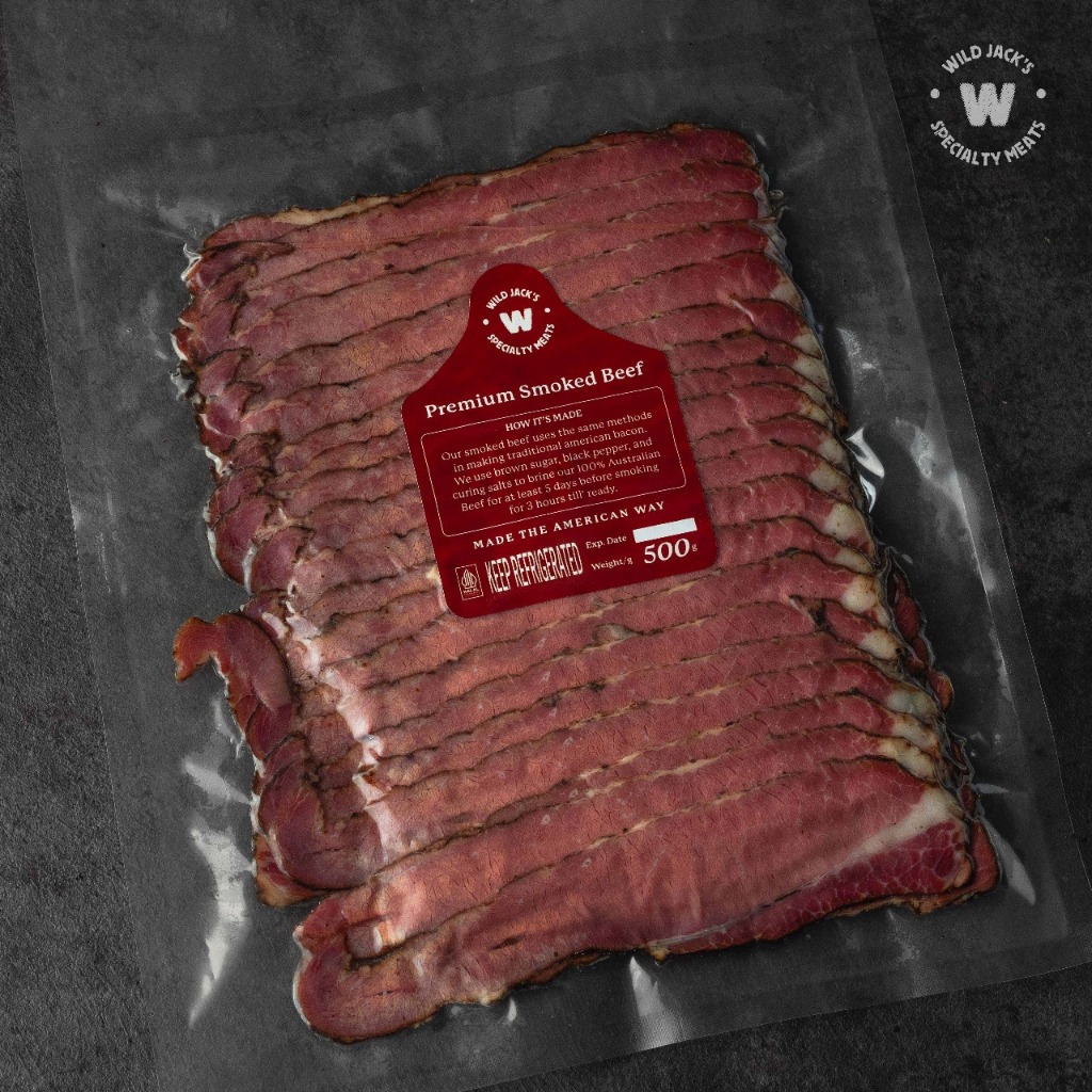 Jual Premium Smoked Beef / Premium Smoked Beef Rasher / Smoked Beef ...