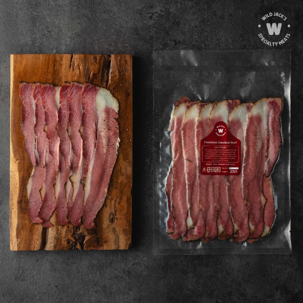 Jual Premium Smoked Beef / Premium Smoked Beef Rasher / Smoked Beef ...