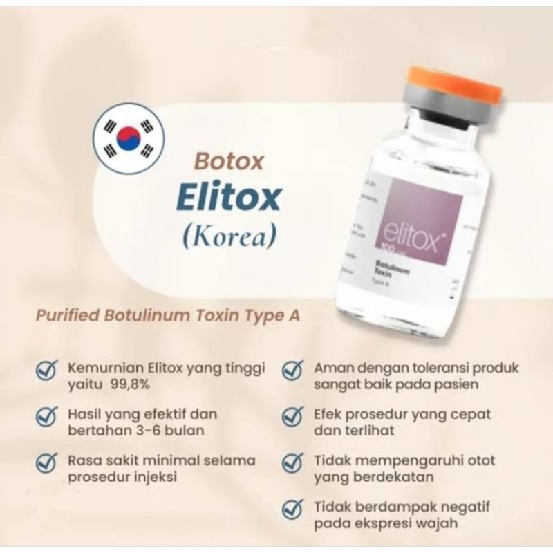 Jual BOTOX HALAL ELITOX KOREA | Shopee Indonesia