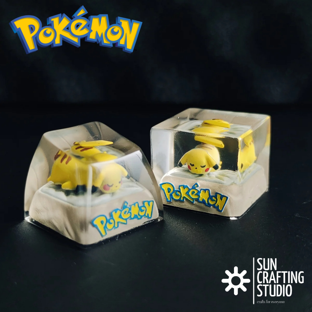 Jual Artisan Keycap Pokemon Custom Keyboard Keycaps Anime Sleeping ...