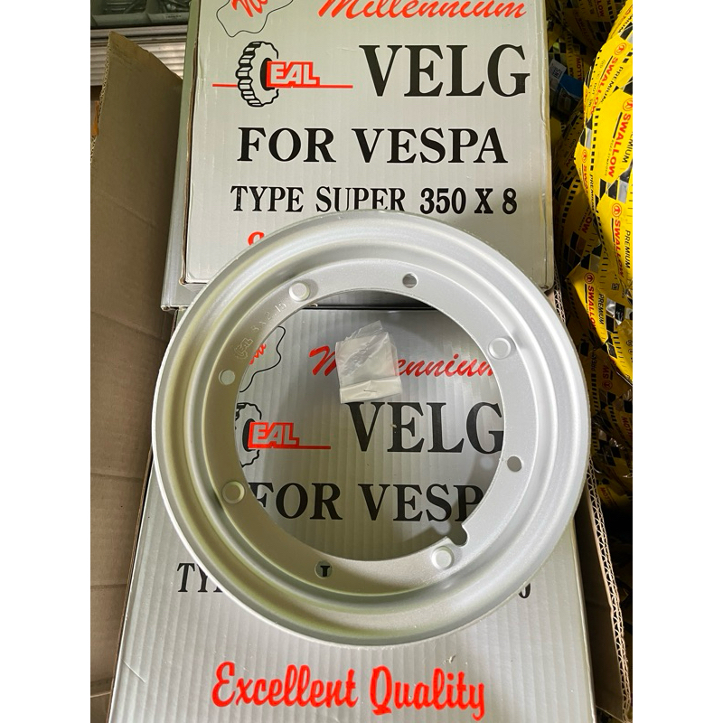 Jual VELG VESPA RING 8 VELK STANDAR R8 VESPA SUPER PS BESI EAL | Shopee ...