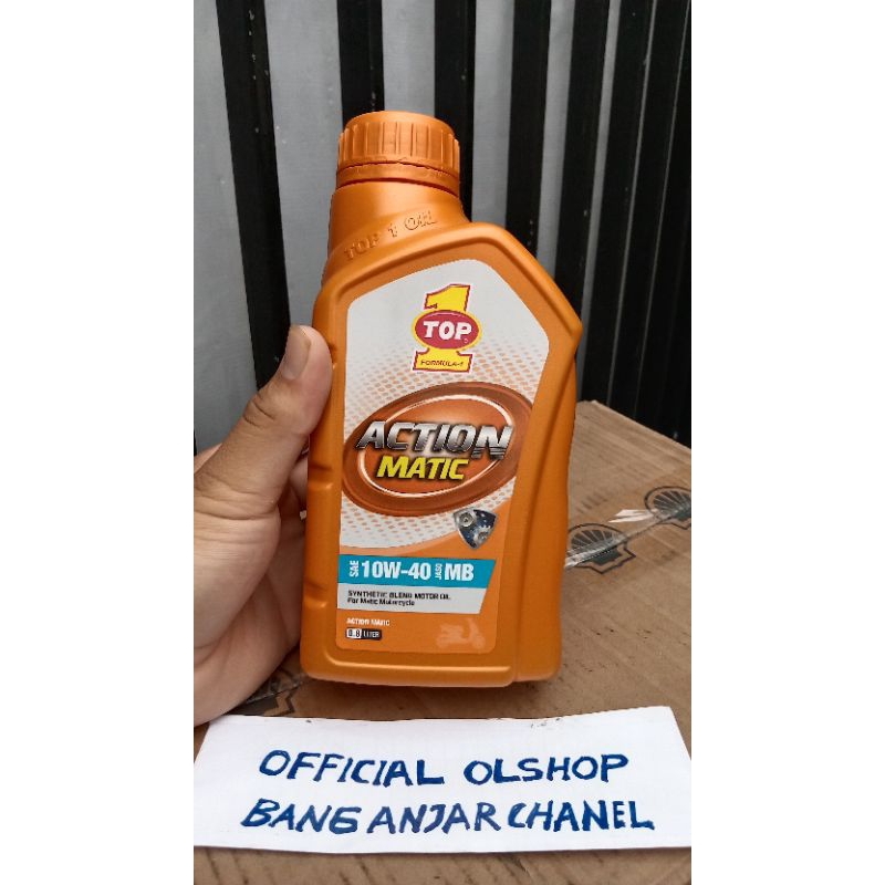 Jual Oli mesin Top 1 matic 800 ml SAE 10w-40 Original | Shopee Indonesia