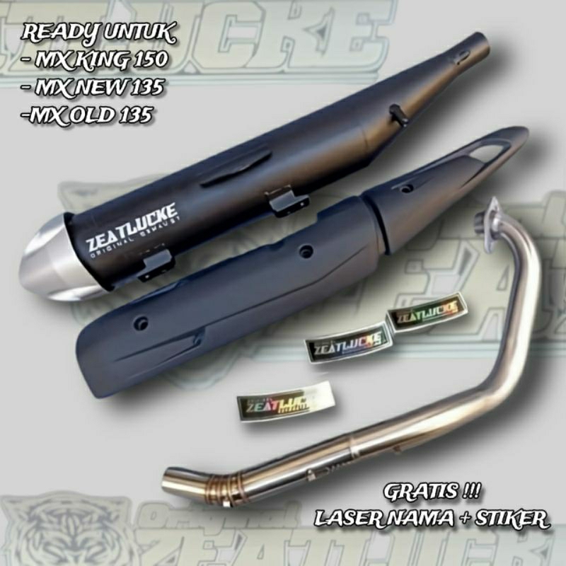 Jual TERMURAH!!! Knalpot MX King standar Racing Jupiter MX New Mx Old ...
