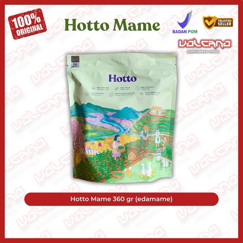 Jual Hotto Mame Protein Multigrain with EDAMAME Pouch 360 gr 12 sachet ...
