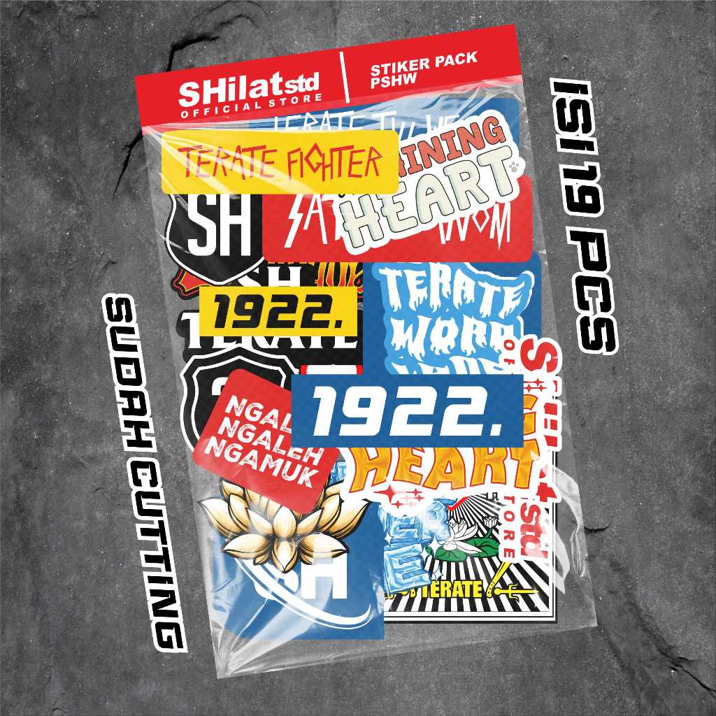 Jual stiker pack PSHT VOL 2 vinil hologram stiker sh terate cutting ...