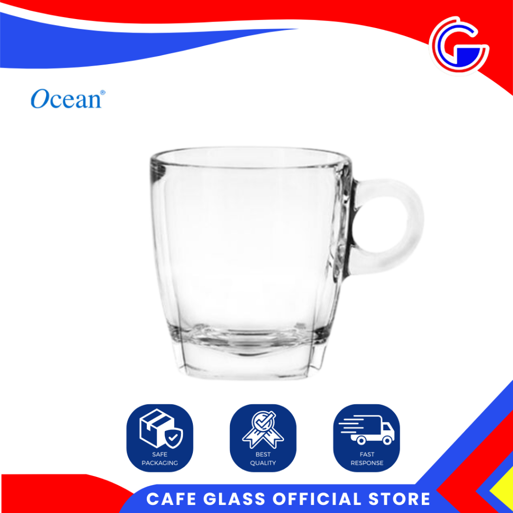Gelas Cappucino 195Ml 1P02441 ( Buah) - Gelas Kecil Cappucino - Gelas Cappucino Ocean