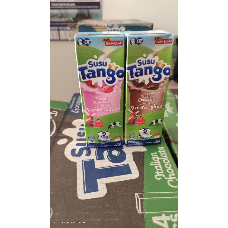 Jual susu tango 200ml rasa coklat dan strawberry | Shopee Indonesia